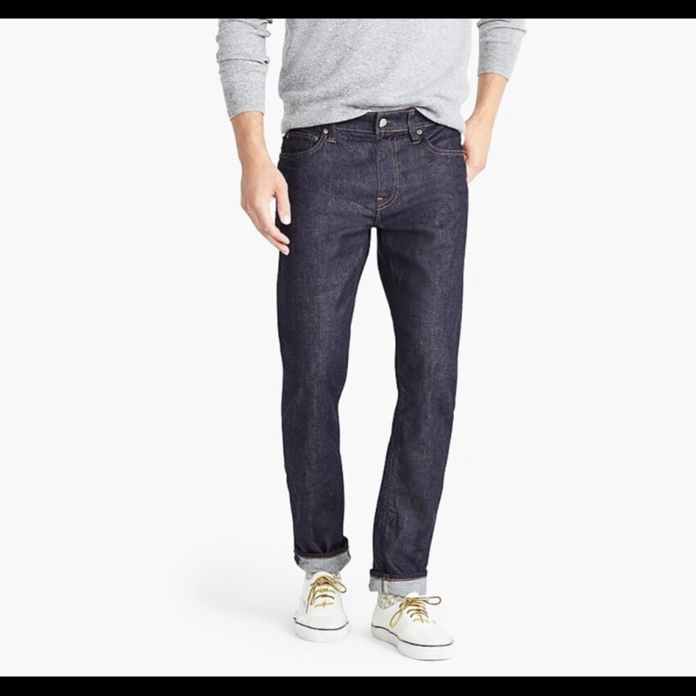 J Crew 484 Dark Wash Style 77388 Stretch Jean